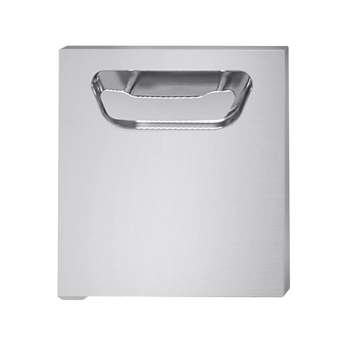 Alakaapin ovi 400 mm - vasenkätinen - 393x82x434 mm - ruostumaton teräs - yhteensopiva: Paolo 700 -sarja