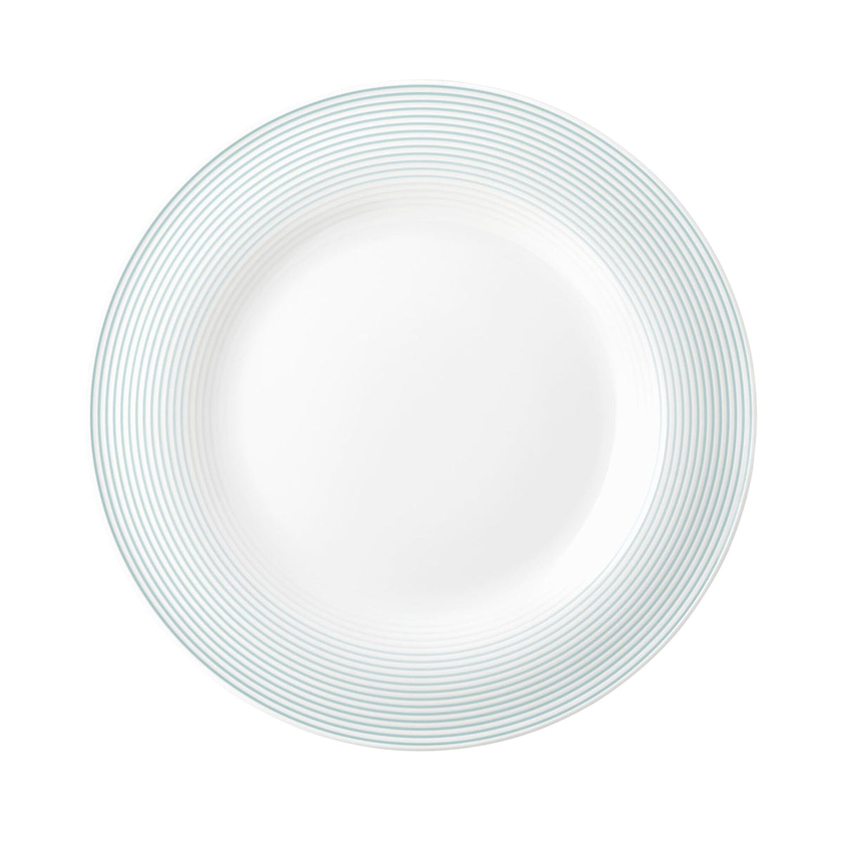 SELTMANN WEIDEN | Flat Porcelain Dinner Plate Ø 230 mm – Arctic Blue – High-Gloss