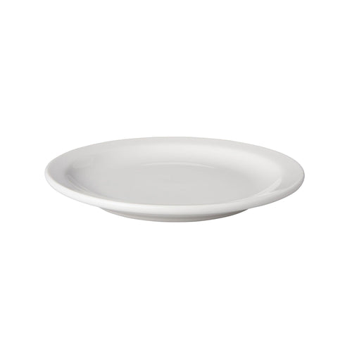 (12 kpl) Budgetline - lautanen - Mammoet - pyöreä - posliini - Ø 160 mm - valkoinen