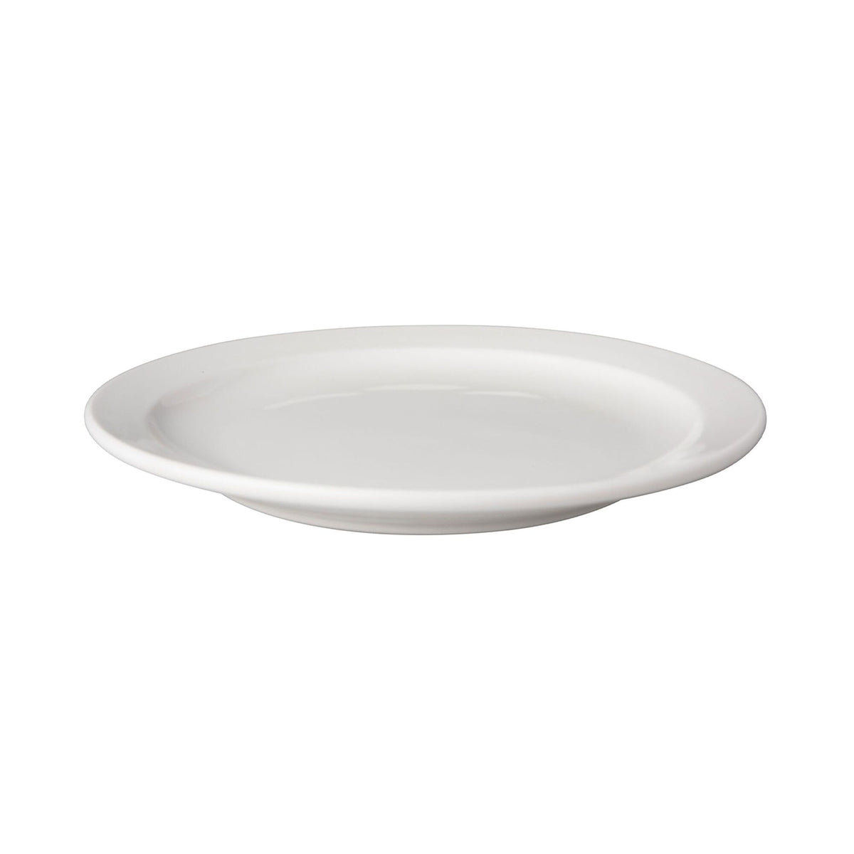 (6 kpl) BUDGETLINE - lautanen - Mammoet - pyöreä - posliini - Ø 210 mm - valkoinen