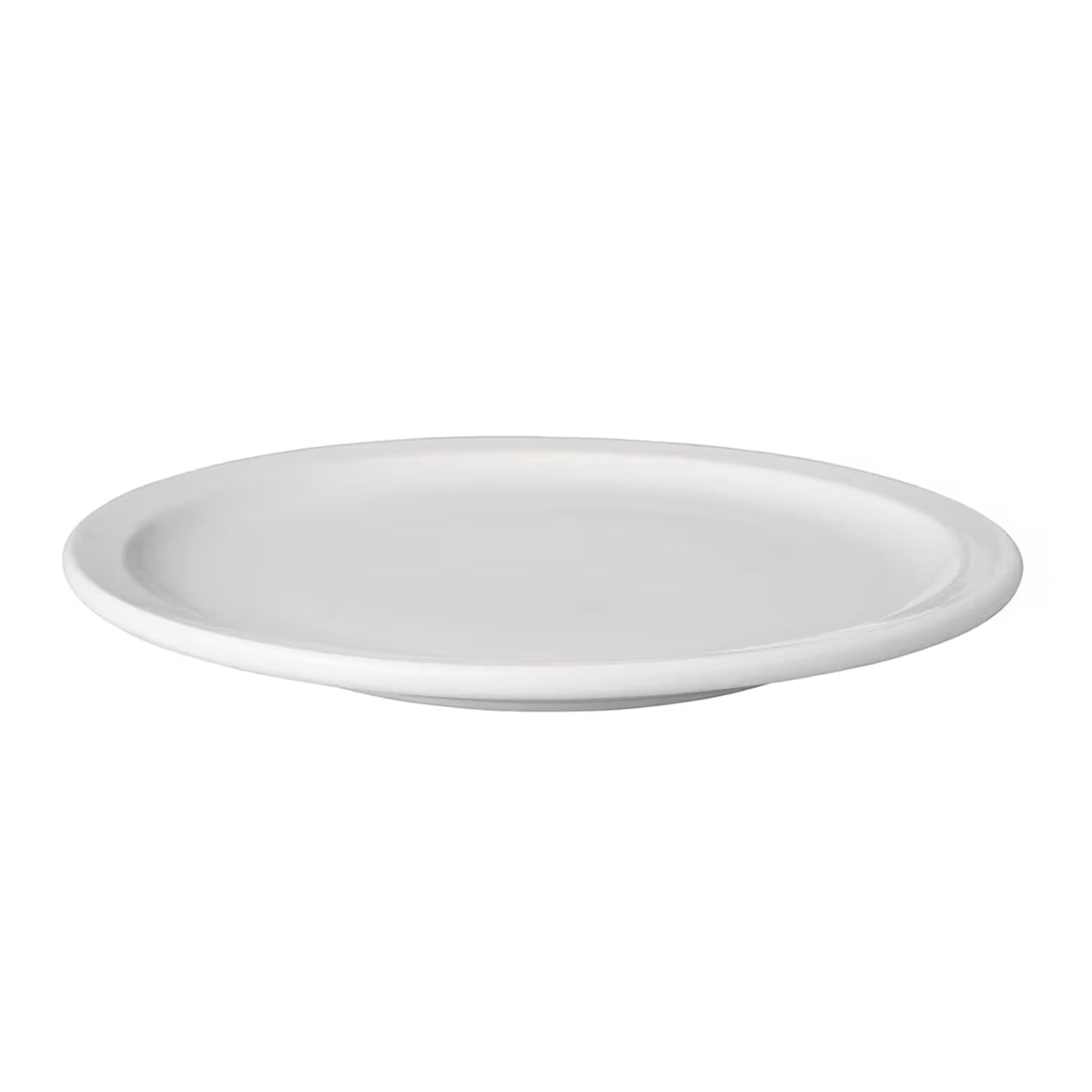 (3 kpl) BUDGETLINE - lautanen - Mammoet - litteä - posliini - Ø 240 mm - valkoinen