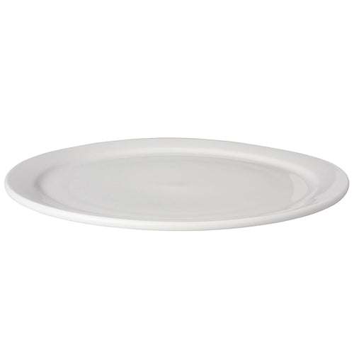 (12 kpl) Budgetline - lautanen - flach Mammoet - posliini - Ø 260 mm - valkoinen