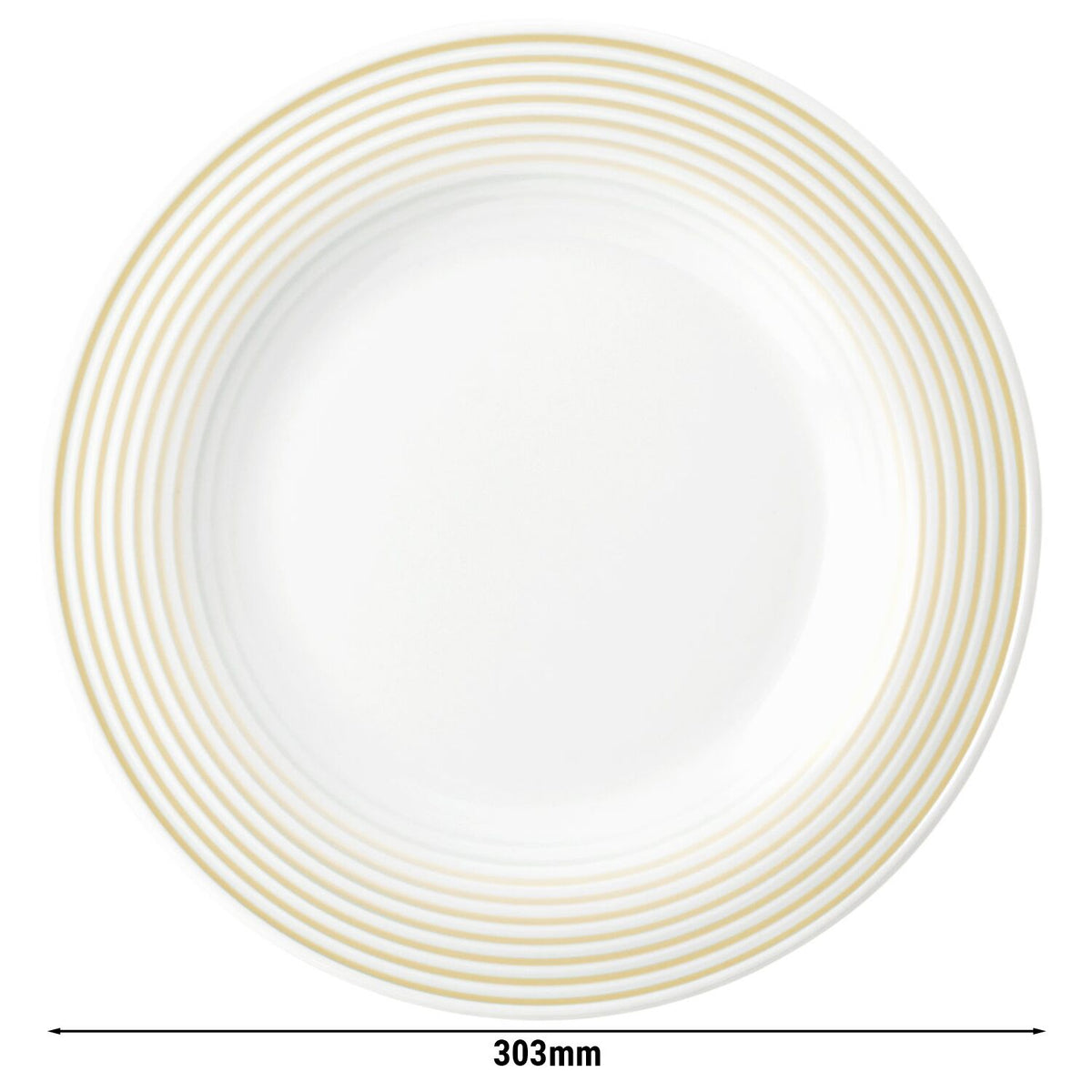 SELTMANN WEIDEN | Flat Porcelain Dinner Plate Ø 300 mm – Sand Beige