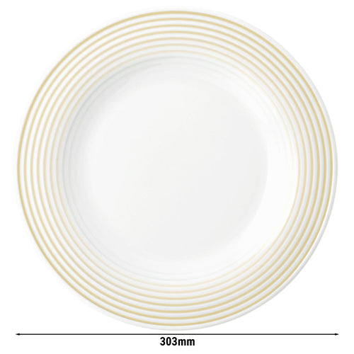 (6 kpl) SELTMANN WEIDEN | Lautanen litteä - Ø 300mm - Helmiäsharmaa
