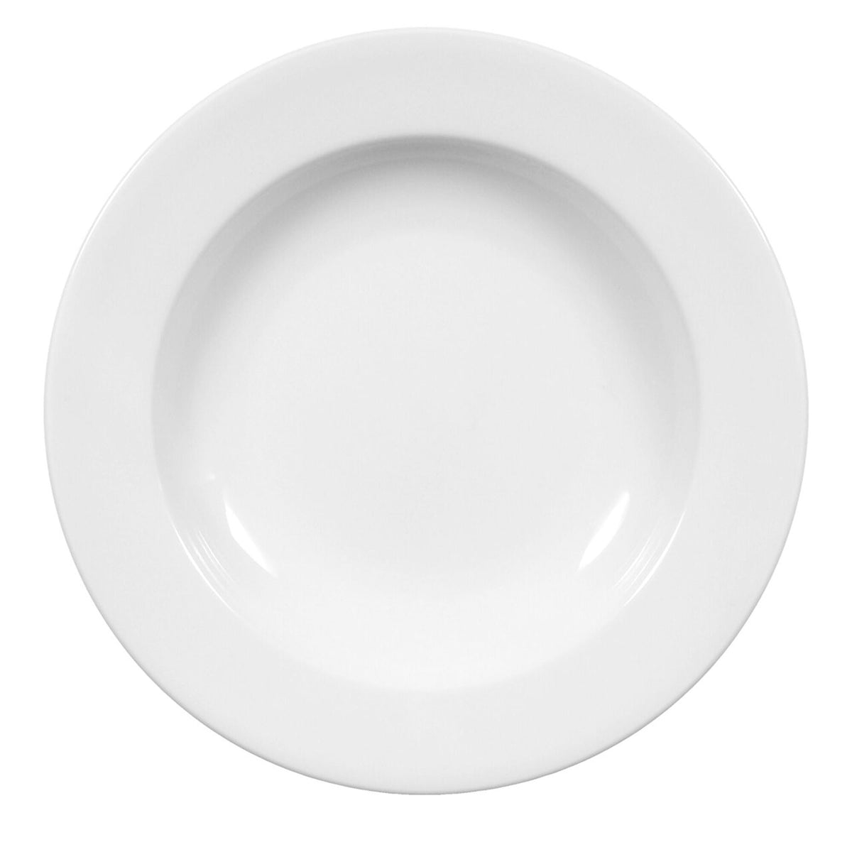 (6 pcs) SELTMANN WEIDEN | Meran Basic Side Plates – Flat – Ø 300 mm – White Porcelain – Ovenproof