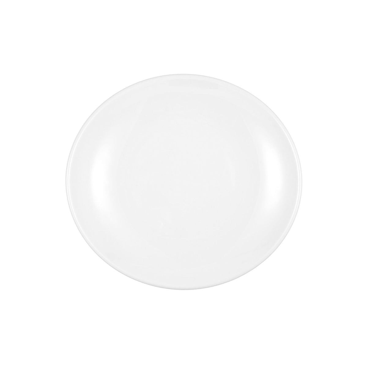 (6 kpl) SELTMANN WEIDEN | Lautanen – matala, soikea – 210x192mm – Valkoinen