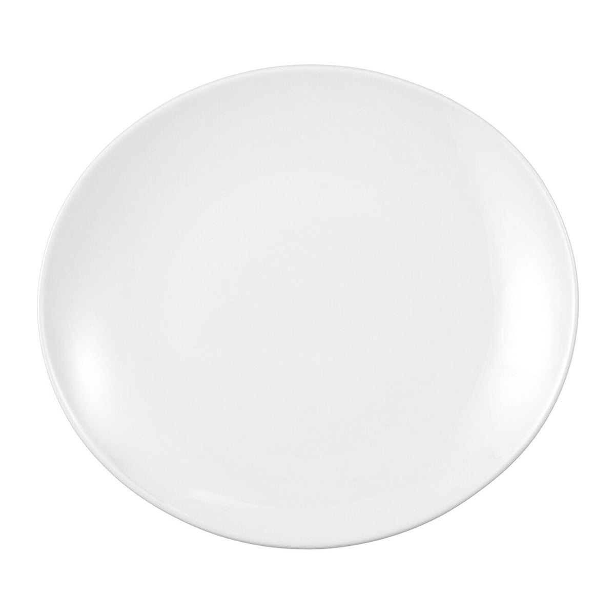 (6 kpl) SELTMANN WEIDEN | Lautanen – matala, soikea – 302x277mm – Valkoinen