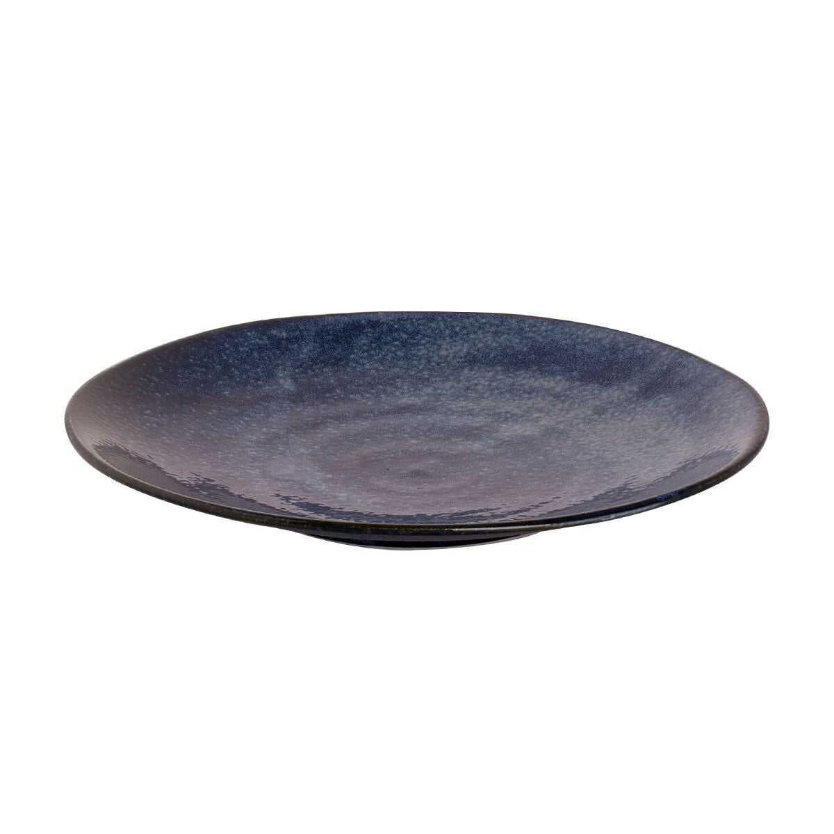 (5 pcs) KIRYU | Plate - flat - Porcelain - Ø255mm - Blue