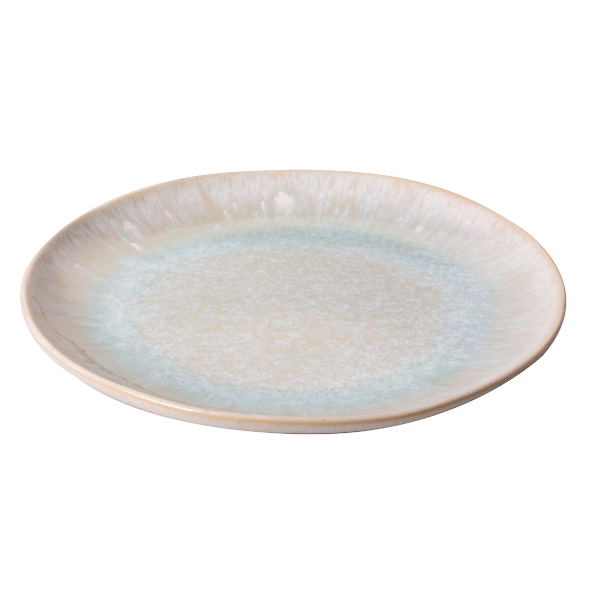 (6 kpl) Light Blue Sea - lautanen - flach - steingut - Ø 285 mm - sininen