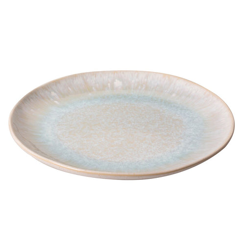 (6 kpl) Light Blue Sea - lautanen - flach - steingut - Ø 285 mm - sininen