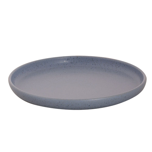 (6 kpl) SANDY LOAM - lautanen - flach - kivitavara - Ø 220 mm - sininen