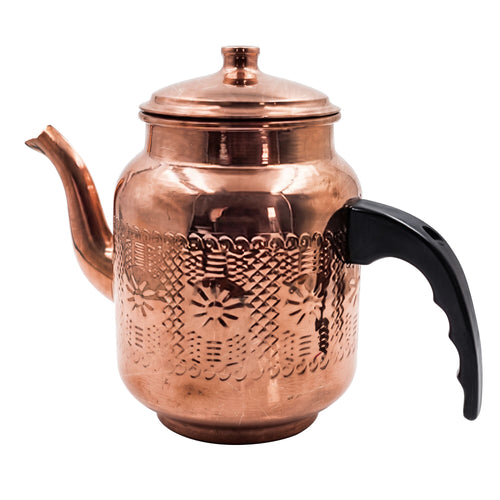 Teekannu - 1,0 l - kuparipinnoite - kannella - yhteensopiva: ETKA2, ETKA3