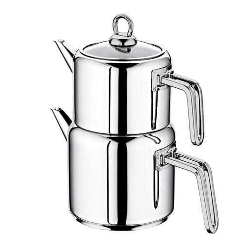 Teekannu Setti - 1,3 l - Ruostumaton teräs - Induktiolle sopiva