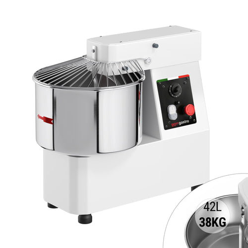Taikinakone ammattikäyttöön - 42 l / 38 kg - ajastin - 400 V