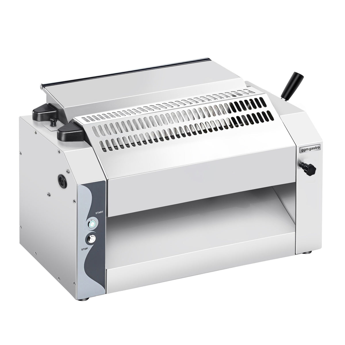 Taikinakaulin - 520 mm pasta- ja pizzataikinalle - Taikinan paksuus 0–10 mm