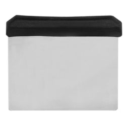 Taikinakaavin - suora terä - 125x112 mm - ruostumaton teräs - muovikahva
