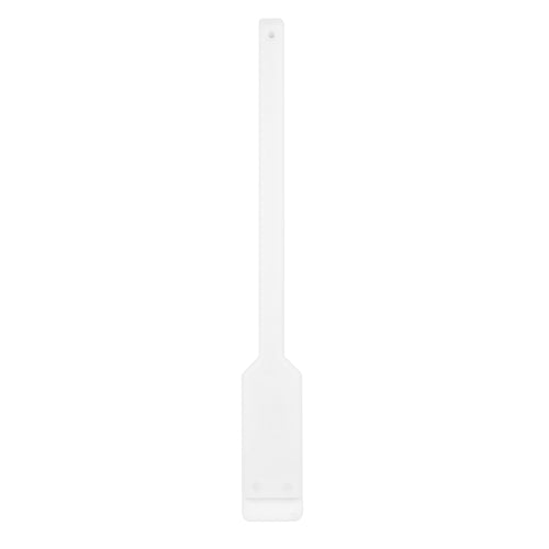 Sekoituslasta - suora - polyeteeni - 40x110 mm - Pituus: 1 200 mm - valkoinen