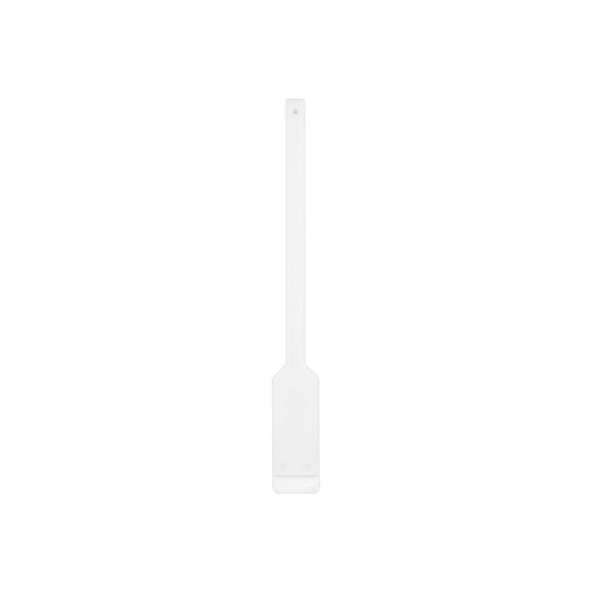 Sekoituslasta - suora - polyeteeni - 30x70 mm - Pituus: 550 mm - valkoinen