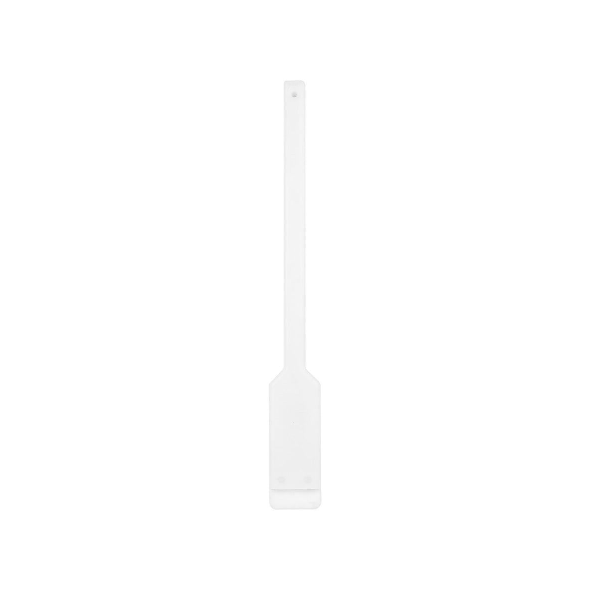 Sekoituslasta - polyeteeni - 30x80 mm - Pituus: 650 mm - valkoinen