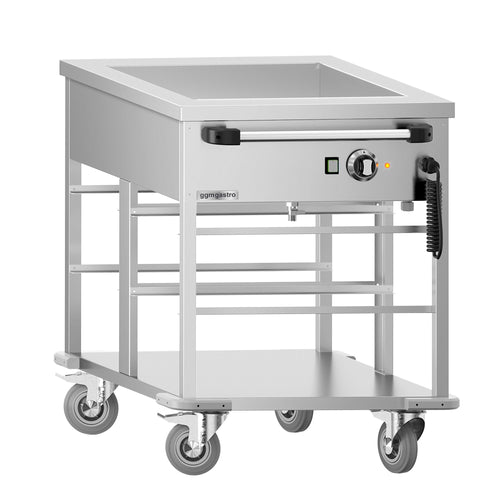 Vesihauteinen termovaunu - 1 kW - 1x GN 2/1 tai 2x GN 1/1