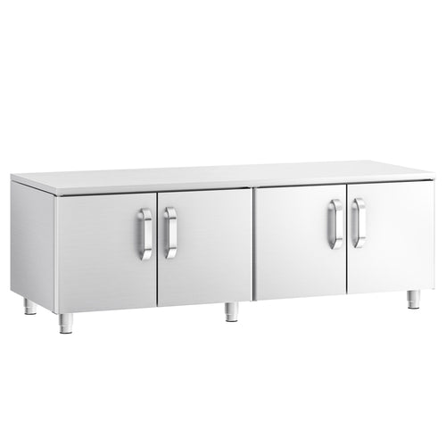 Base Cabinet - Stainless Steel - 1600mm - 4 Doors