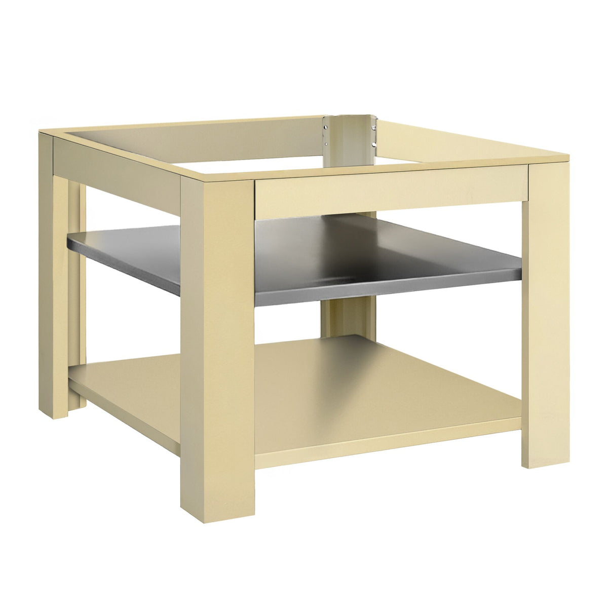 Alakaappi pizzauunille - 1177x1201x930 mm - kermanvaalea - yhteensopiva: GPOE150C
