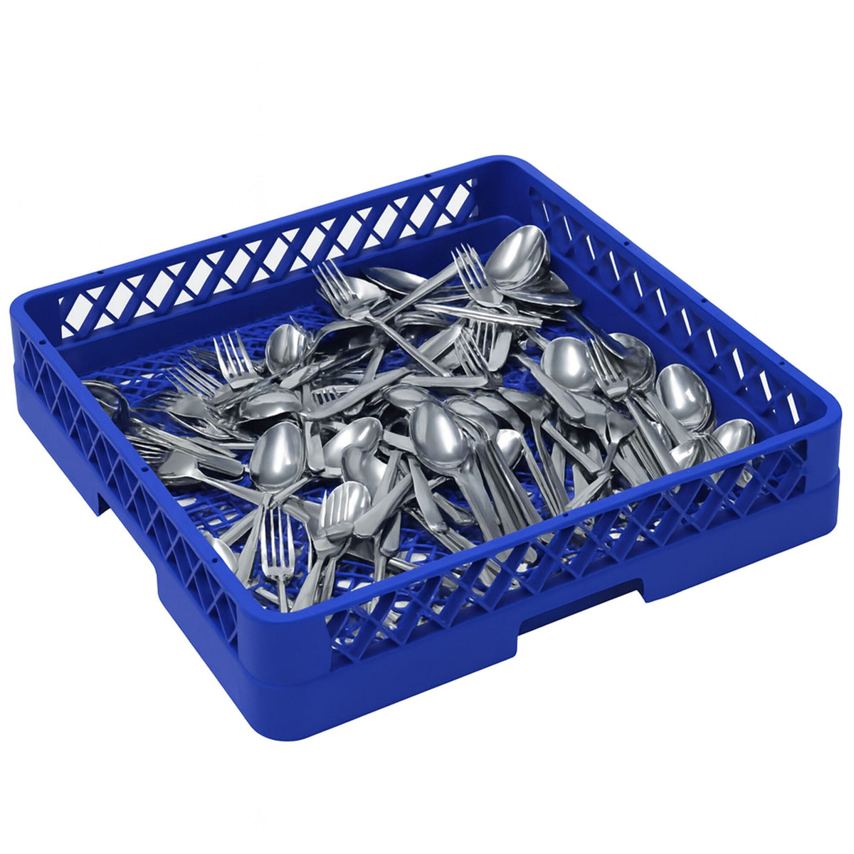 Cutlery Diswasher Rack 1/1 - 500x500mm - Blue