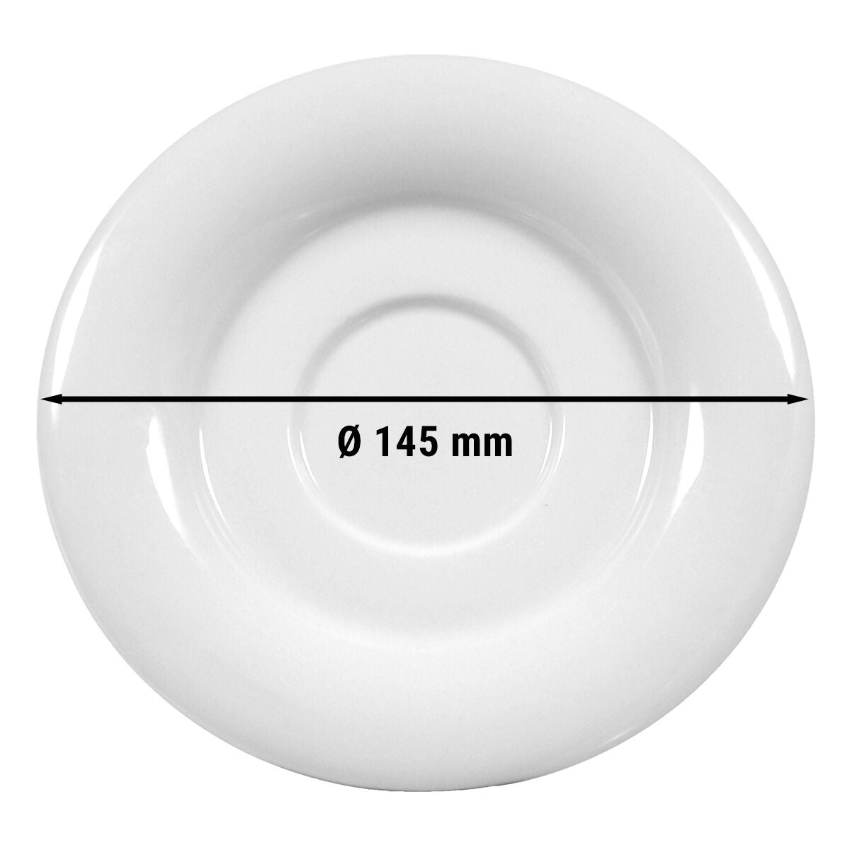 (12 kpl) SELTMANN WEIDEN | Aluslautanen - Ø 145mm - Valkoinen/Uni