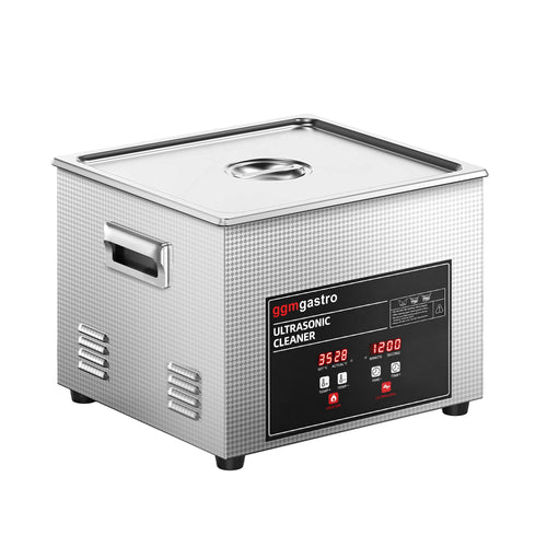 Ultraäänipesuri ammattikäyttöön - 15 l - ultraääniteho 360 W - tyhjennyshanalla