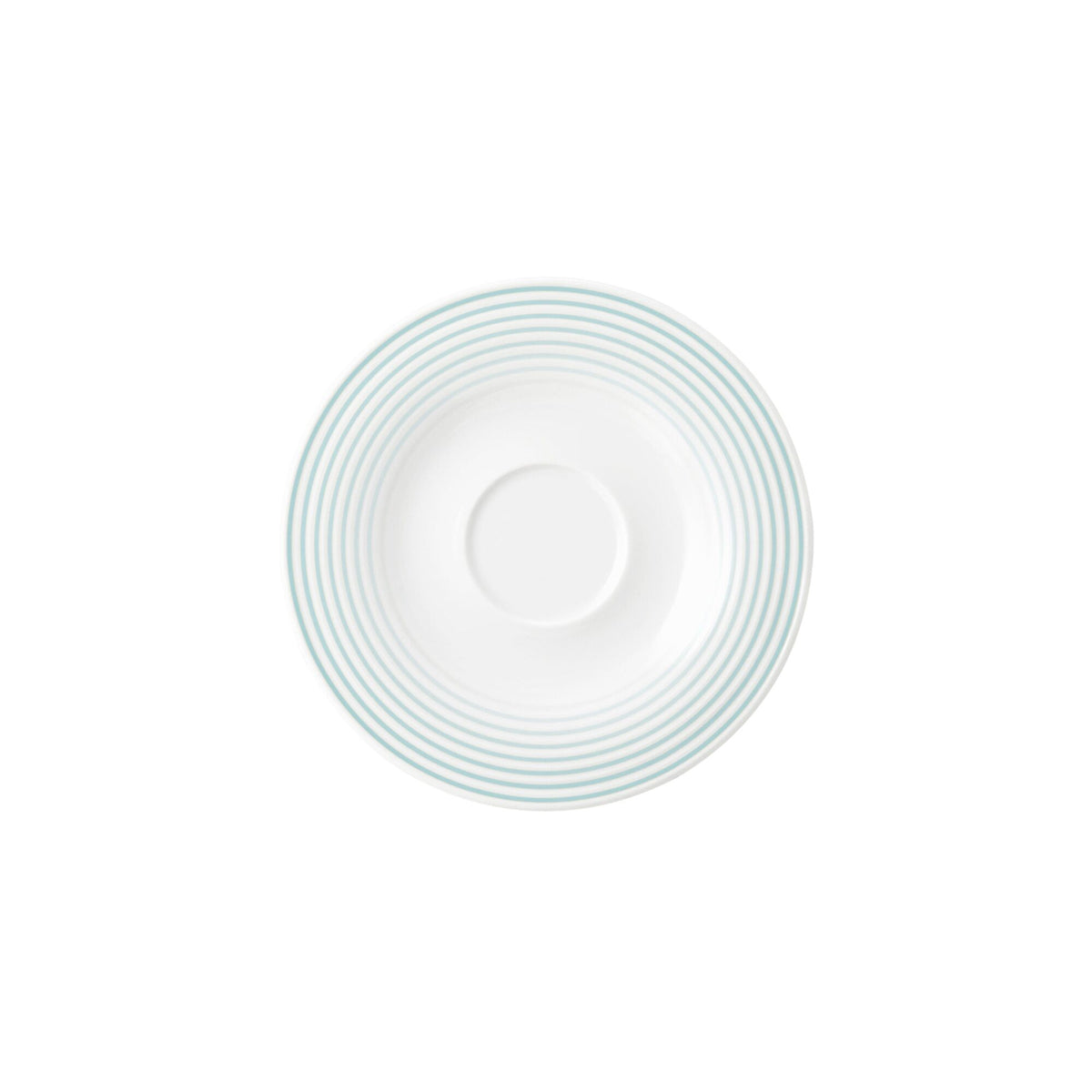(6 pcs) SELTMANN WEIDEN | Porcelain Espresso Saucer Set – Blues Arktisblau – Arctic Blue