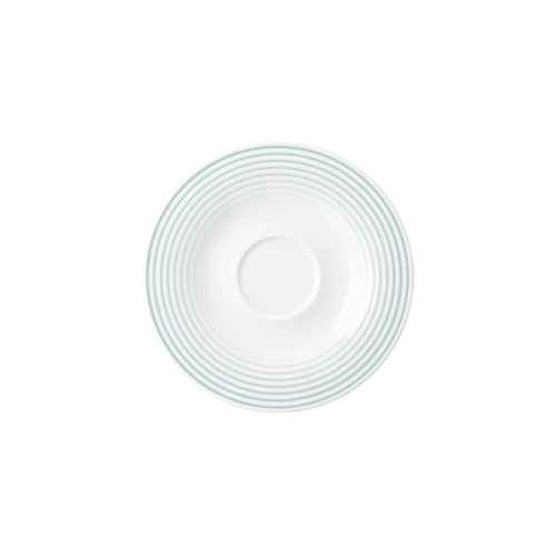 (6 pcs) SELTMANN WEIDEN | Porcelain Espresso Saucer Set – Blues Arktisblau – Arctic Blue
