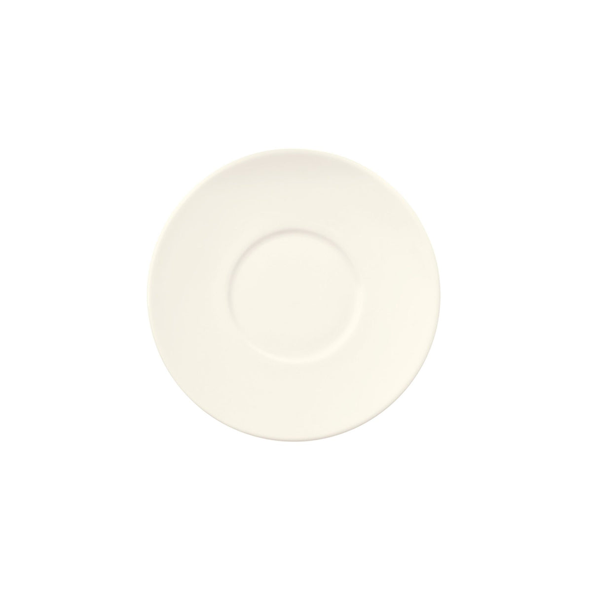 (6 pcs) SELTMANN WEIDEN | Porcelain Saucer Set – Maxim Coupe Fine Dining – Cream – Ø 135 mm