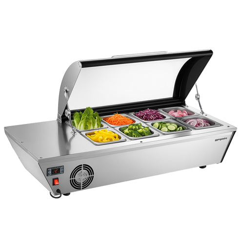 Countertop refrigerated display case - 67L - 1035mm - For 8x GN 1/6 or 4x GN 1/3