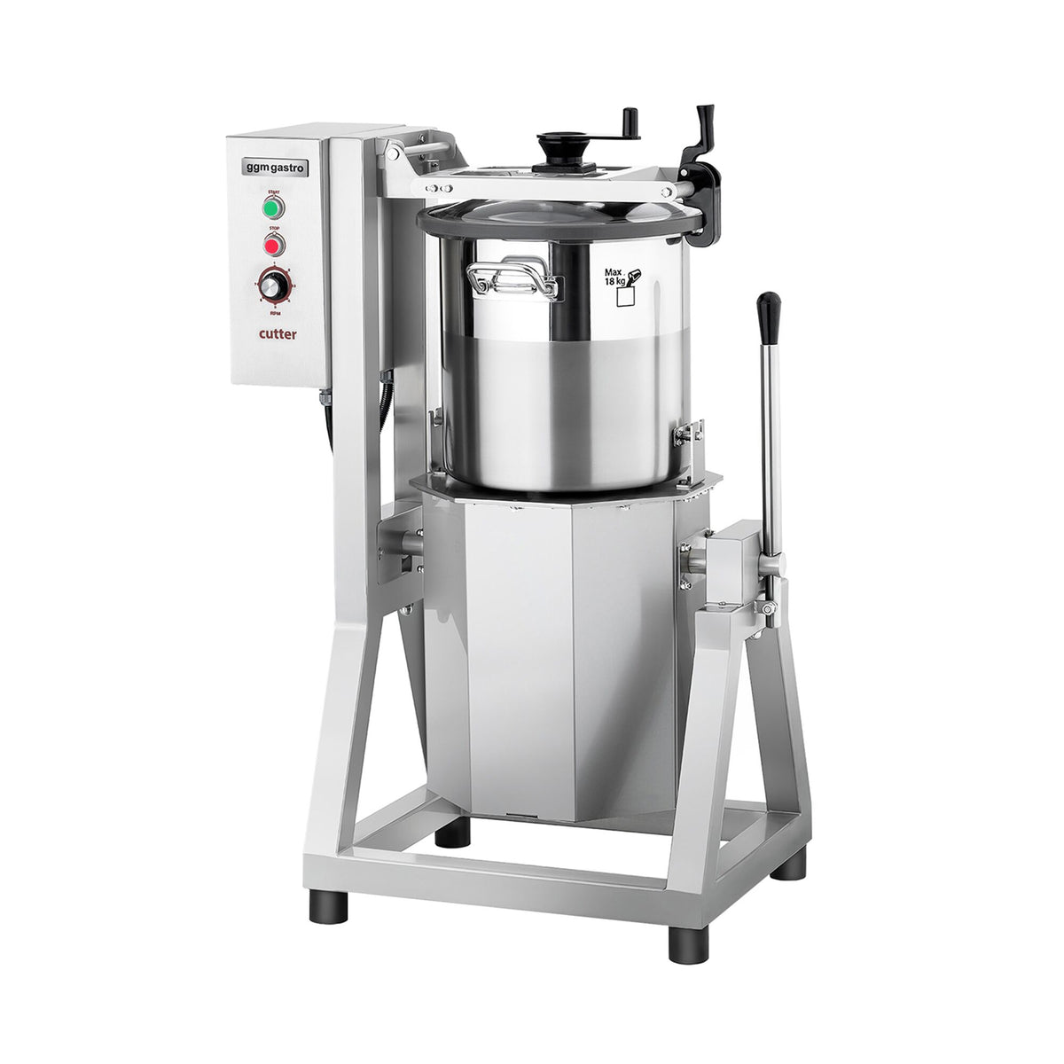 Commercial Food Processor  - for Vegetables & Hummus - 7.5 kW - 400V - 600-2800 rpm