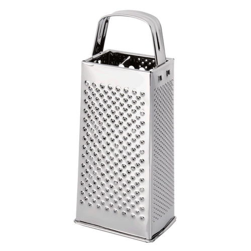 Box Grater HEAVY DUTY - Height: 241mm - 4 Sided - Stainless Steel