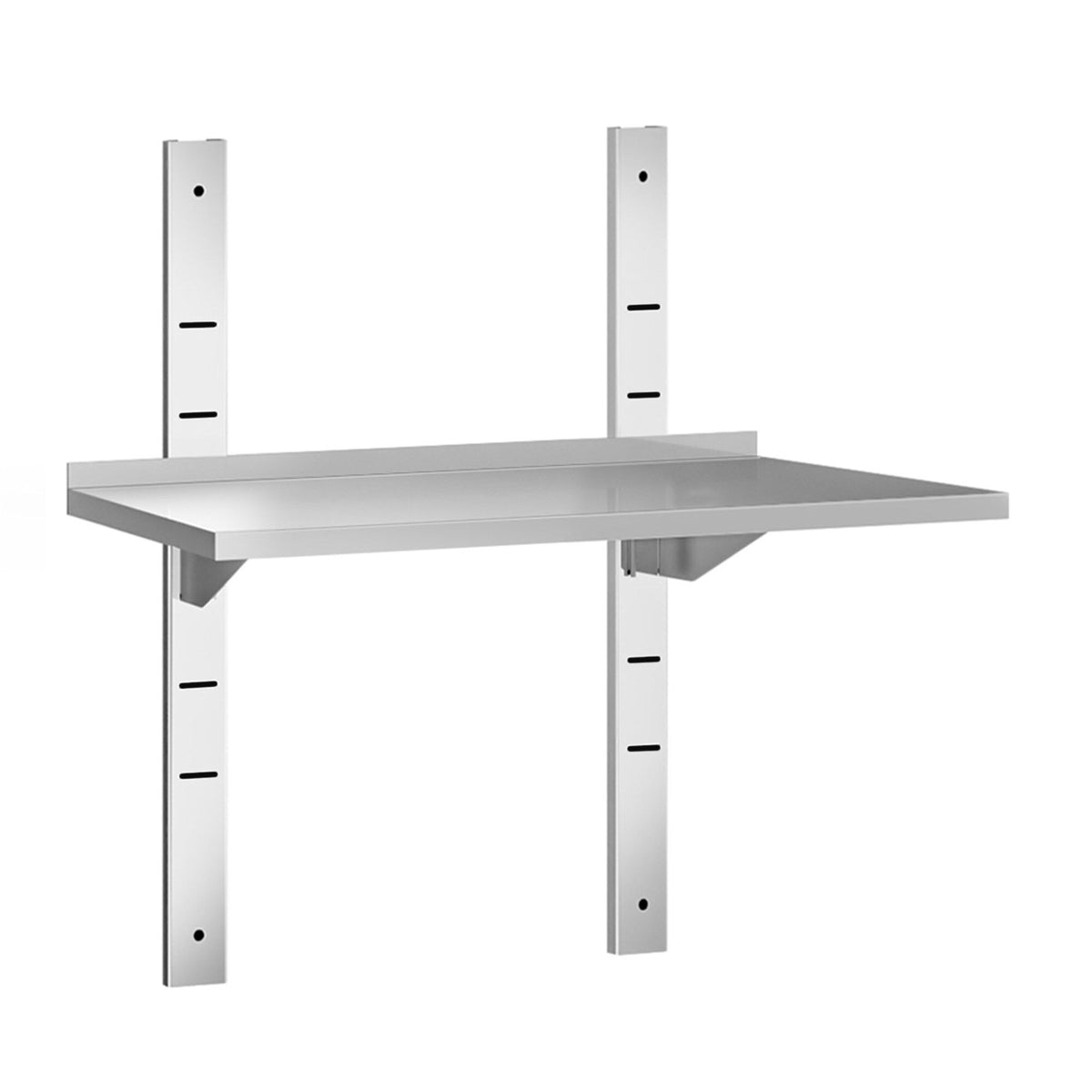 Commercial Stainless Steel Wall Shelf PREMIUM - 600x300mm - Single Tier