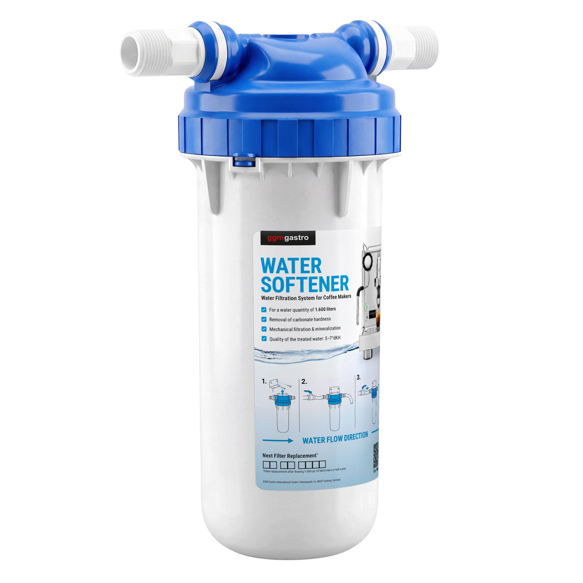 Commercial Water Filter System / Descaler  - for Coffee Machines - Capacity: 300 L/h
