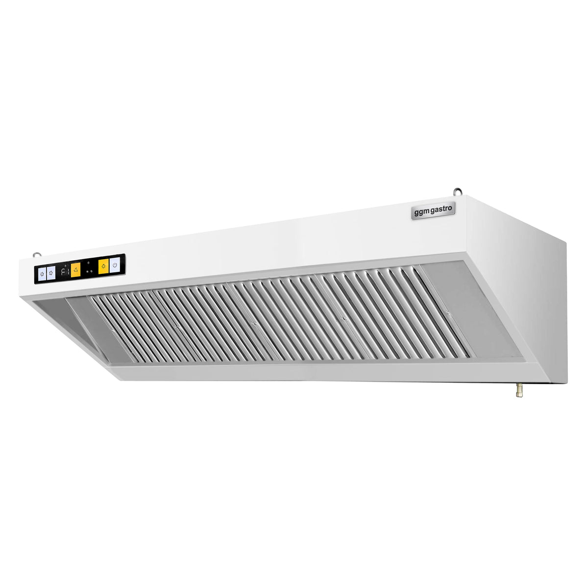Seinähuuva moottorilla - 2000 mm - 700 mm syvä - 3 400 m³/h - ohjaimella, rasvasuodatin ja LED-valaistus