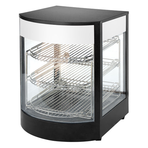 Lämpövitriini - 36 cm - 800 W - 3 tasoa - musta