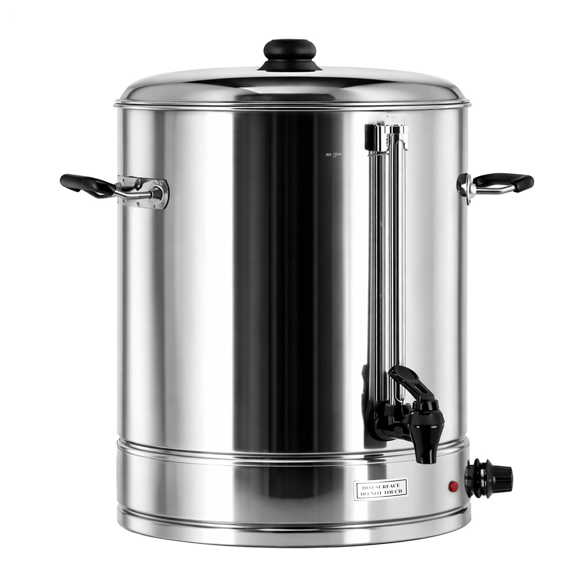 Catering Water Boiler & Mulled Wine Urn - 31L - 3kW - Adjustable Thermostat 30–110°C - Stainless Steel - with Dispensing Tap - Ideal for Mulled Wine