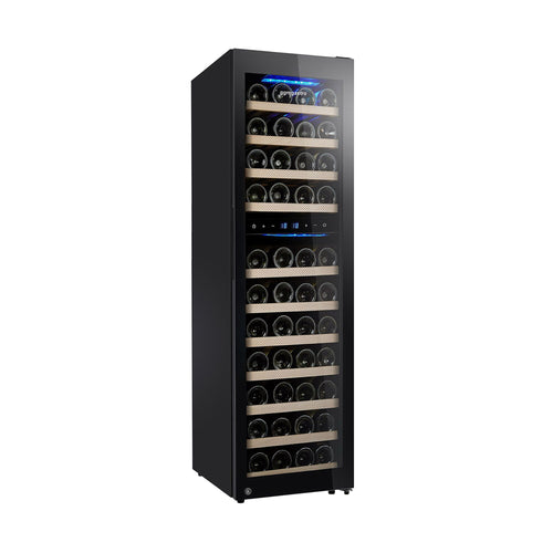 Commercial Wine Fridge - Dual Zone - 160L - max. 53 bottles