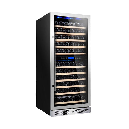 Commercial Wine Fridge - Dual Zone - 350L - max. 116 bottles