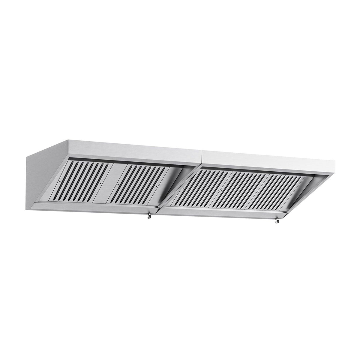 Seinähuuva - 2600 mm - 900 mm syvä - rasvasuodatin ja valaistuksella
