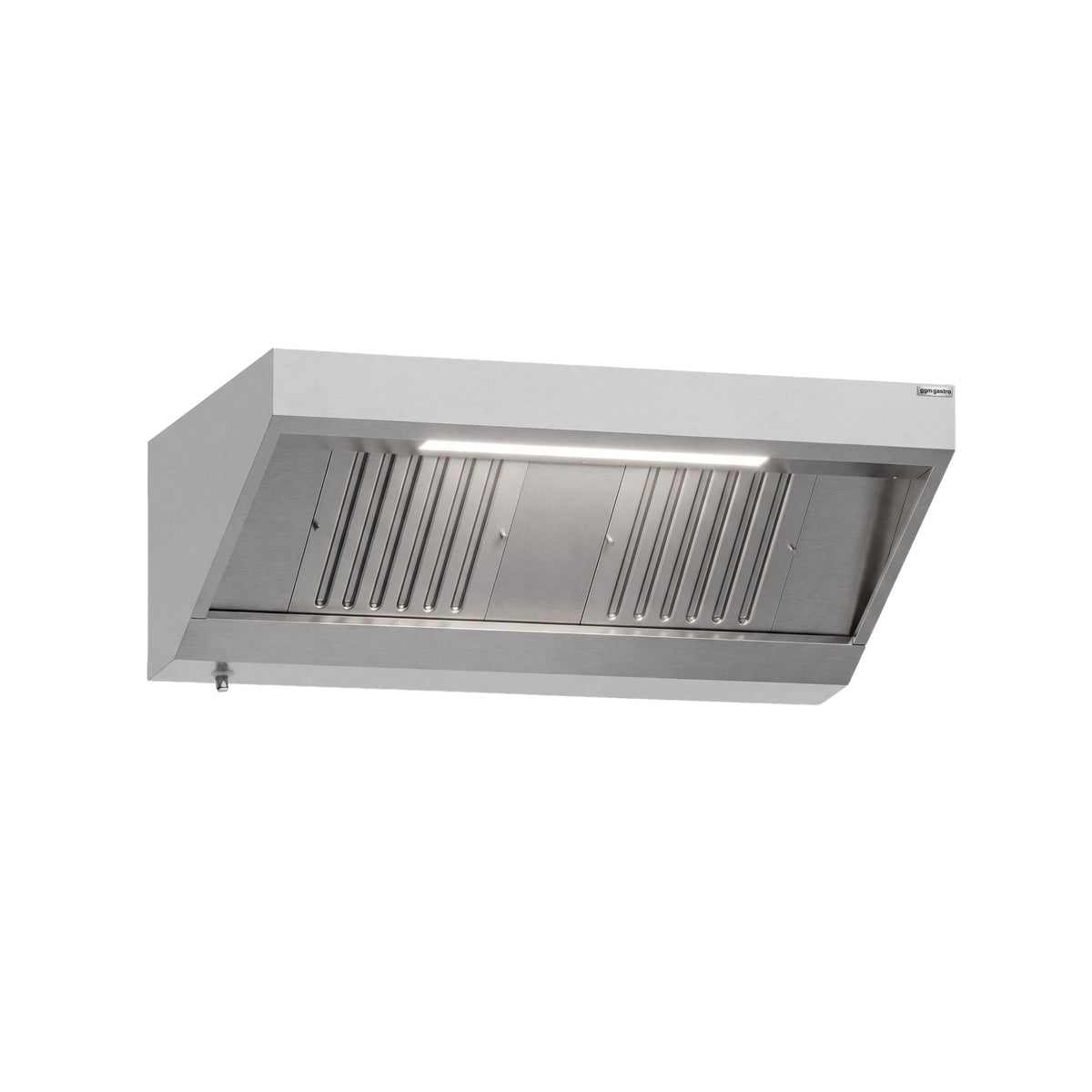 Seinähuuva - 1400 mm - 900 mm syvä - rasvasuodatin ja LED-valaistus