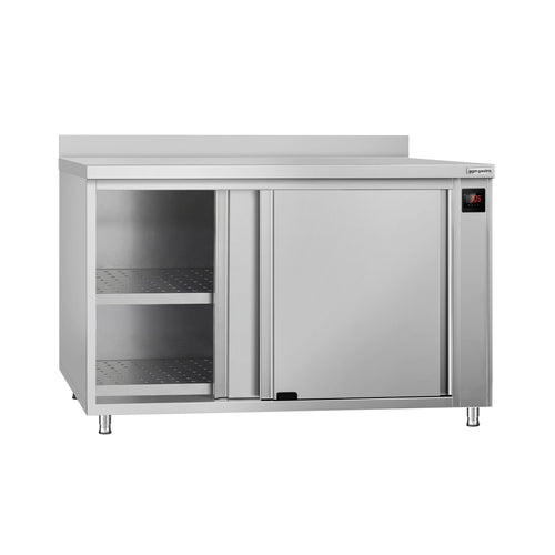 Commercial Hot Cupboard ECO - 1200x600mm - with raised edge & sliding doors - digital
