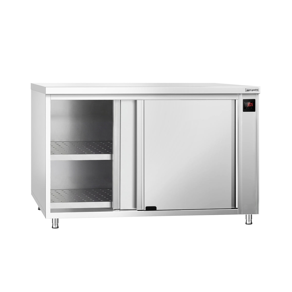 Lämpökaappi PREMIUM - 1,5 kW - 1 hylly - 1200x600x870 mm
