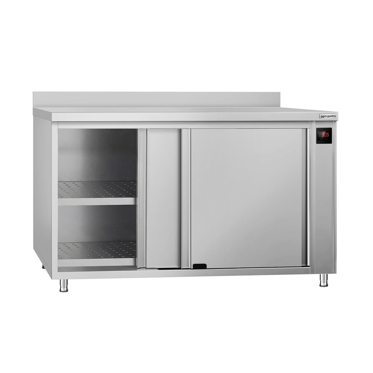 Lämpökaappi ECO - 1,5 kW - 1 hylly - 1400x700x970 mm