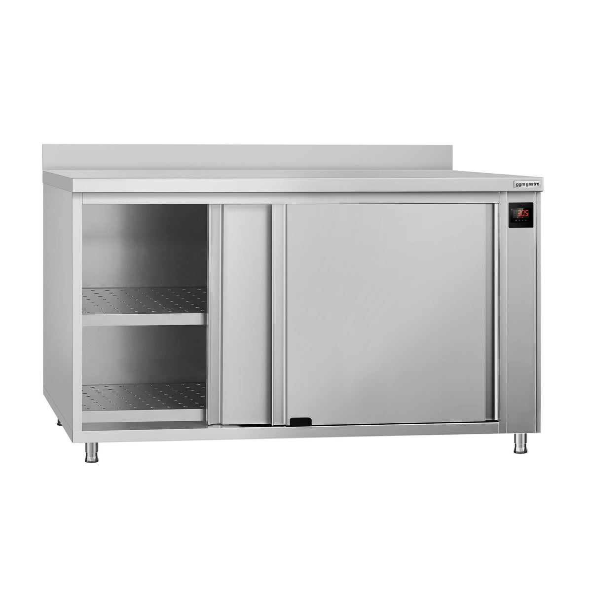 Lämpökaappi ECO - 2,0 kW - 1 hylly - 1600x700x970 mm