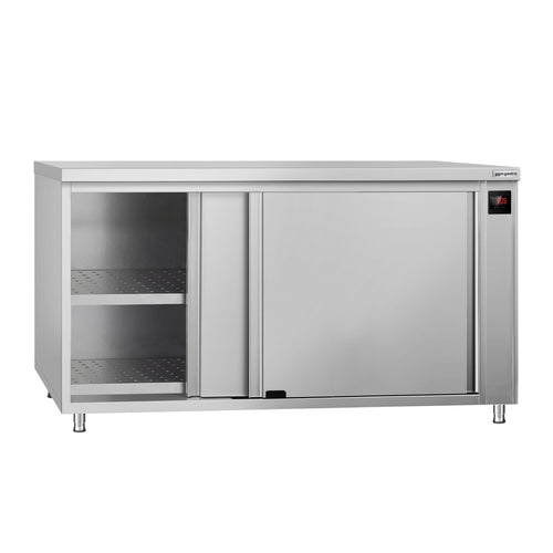 Commercial Hot Cupboard ECO - 1800x700mm - with sliding doors - Digital