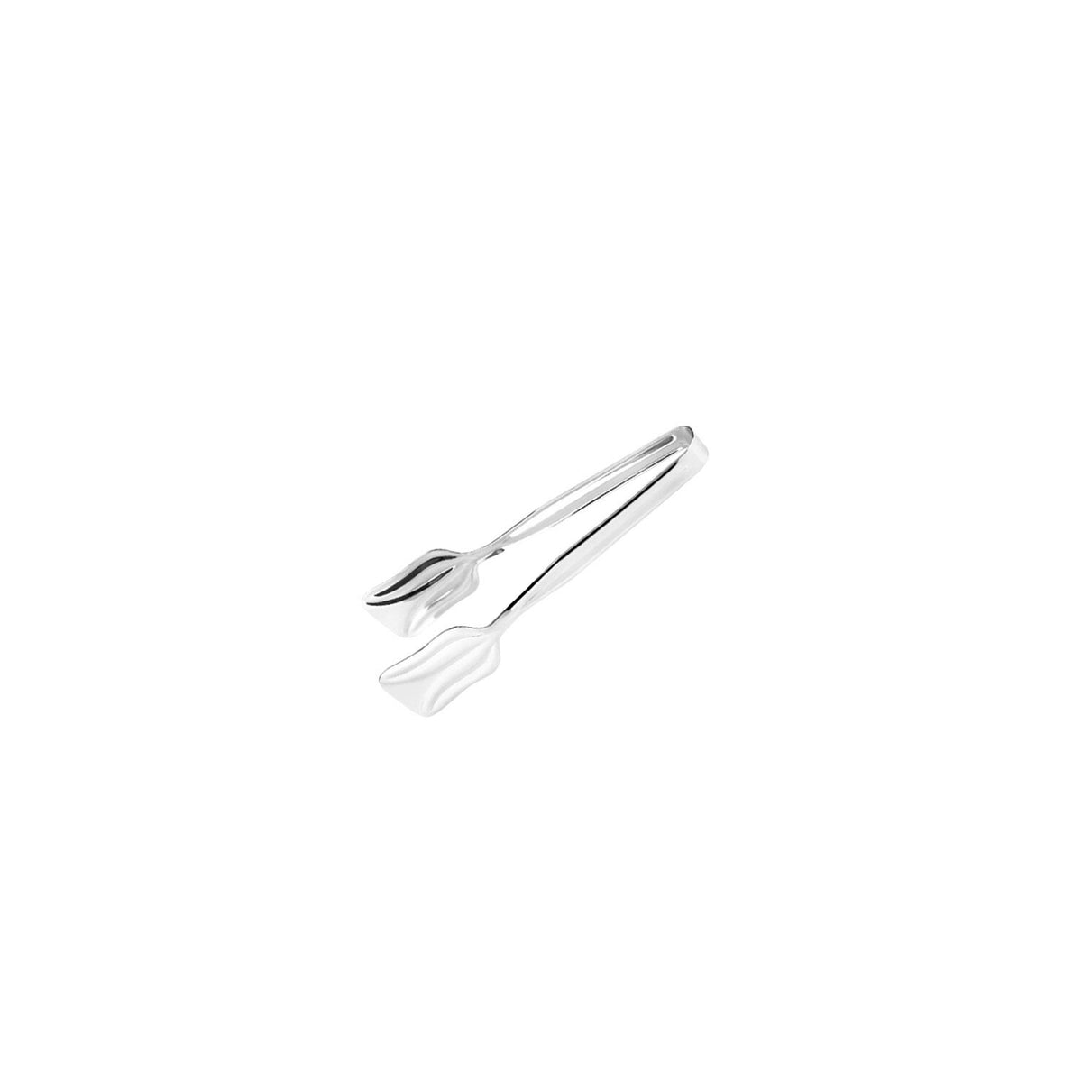(4 pcs) Sugar tongs - Length: 115mm - Stainless steel